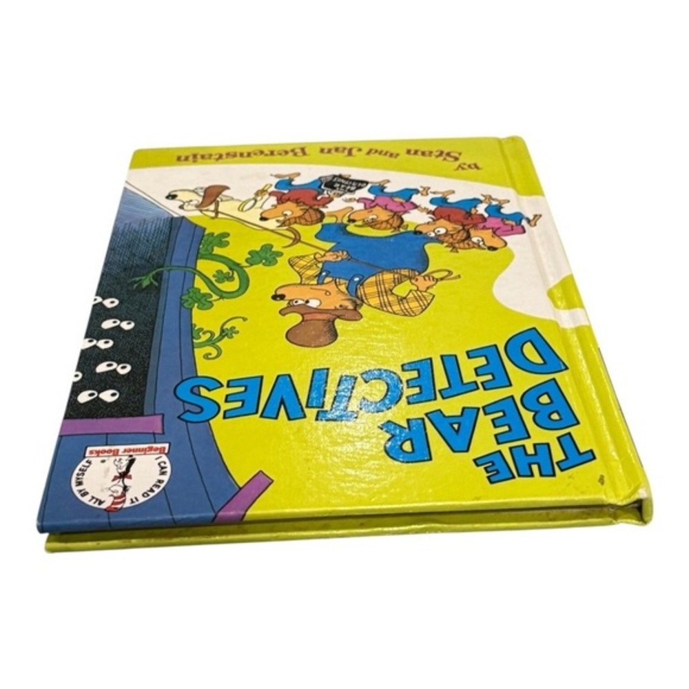 Vintage The Bear Detectives Stan & Jan Berenstain 1975 Hardcover Beginner Kids B - Picture 4 of 10